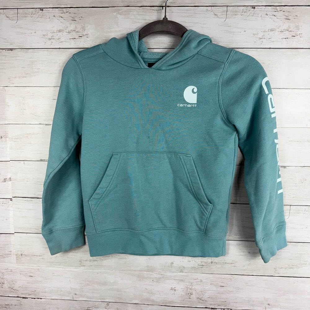 Kids Carhartt Blue Hoodie